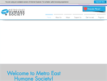 Tablet Screenshot of mehs.org